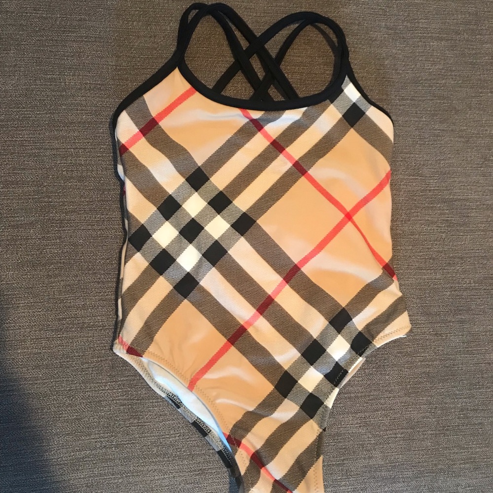 Burberry girls bathing suit 2Y 2T